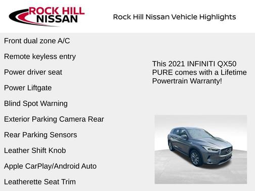 2021 INFINITI QX50 PURE AWD