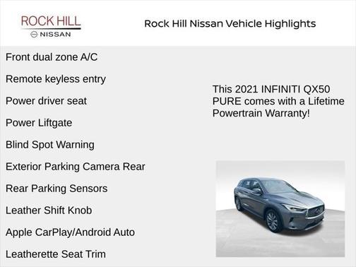 2021 INFINITI QX50 PURE AWD