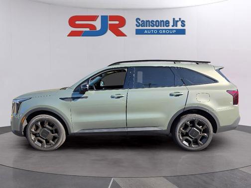 Green 2025 Kia Sorento X-Line SX