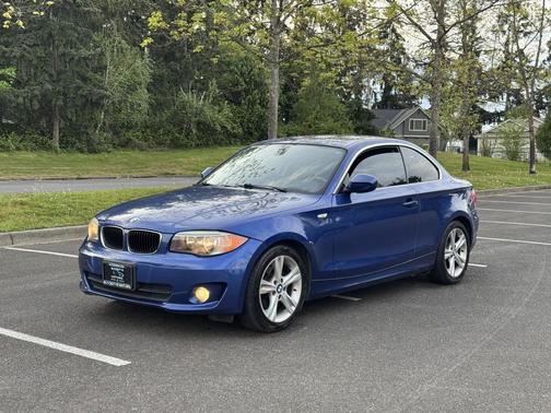 Blue 2012 BMW 128 2dr Cpe 128i SULEV