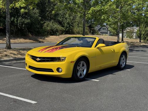 Yellow 2012 Chevrolet Camaro 1LT