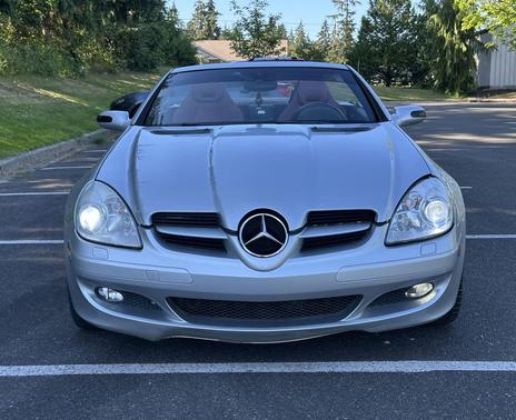 Silver 2005 Mercedes-Benz SLK-Class SLK350 Roadster
