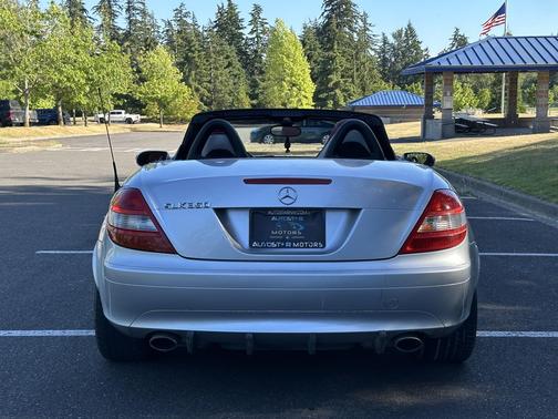 Silver 2005 Mercedes-Benz SLK-Class SLK350 Roadster