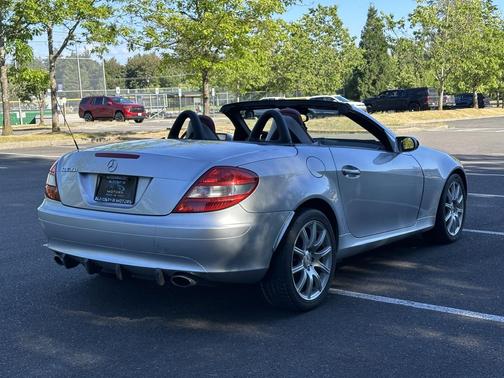 Silver 2005 Mercedes-Benz SLK-Class SLK350 Roadster