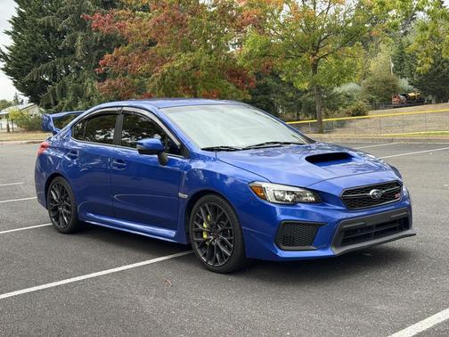 Blue 2019 Subaru WRX STI Base