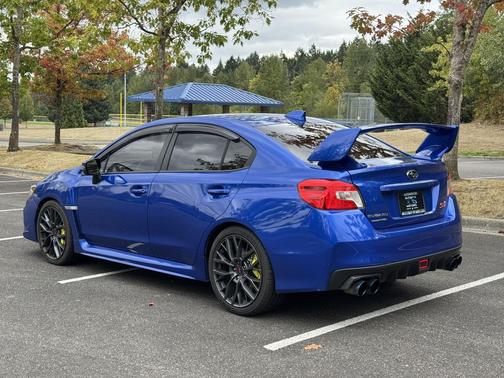 Blue 2019 Subaru WRX STI Base