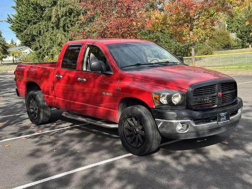 Red 2008 Dodge Ram 1500 SLT Quad Cab