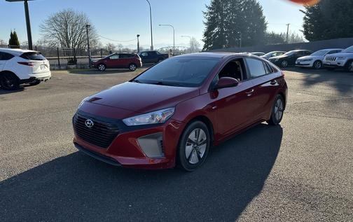 Red 2019 Hyundai IONIQ Hybrid Blue