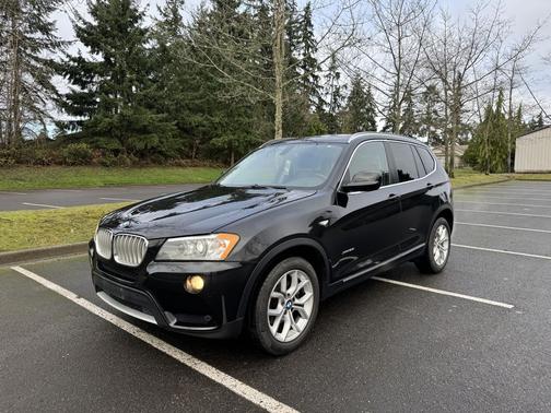 Black 2014 BMW X3 xDrive28i
