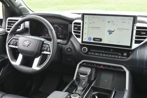 White 2025 Toyota Tundra Platinum