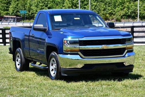 Deep Ocean Blue Metallic 2017 Chevrolet Silverado 1500 WT
