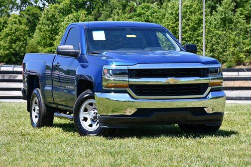 Deep Ocean Blue Metallic 2017 Chevrolet Silverado 1500 WT