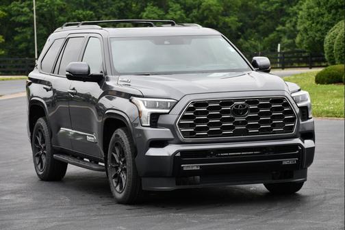 Magnetic Gray Metallic 2026 Toyota Sequoia Platinum