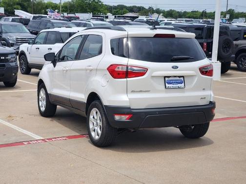 WHITE PLATINUM MET TRI-COAT 2018 Ford EcoSport SE