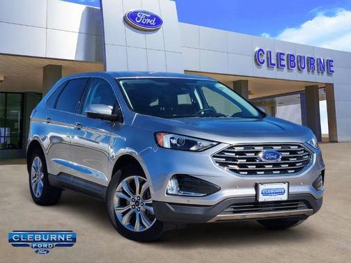 ICONIC SILVER 2024 Ford Edge TITANIUM SUV
