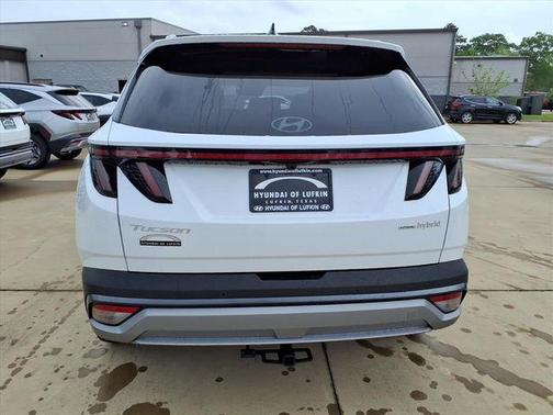 Creamy White Pearl 2026 Hyundai TUCSON Hybrid Limited