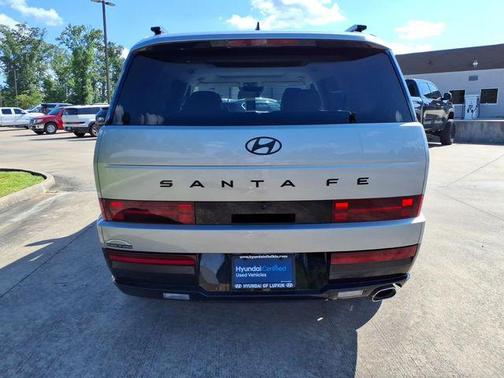 Shimmering Silver 2024 Hyundai SANTA FE Calligraphy