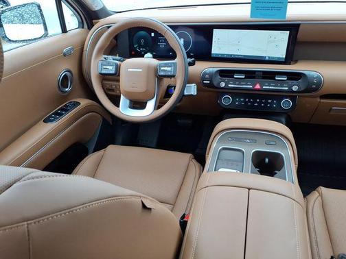 Creamy White Pearl 2026 Hyundai Palisade Hybrid Calligraphy