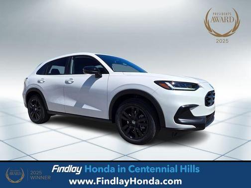 Platinum White Pearl 2026 Honda HR-V Sport