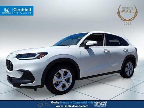 Platinum White Pearl 2024 Honda HR-V LX