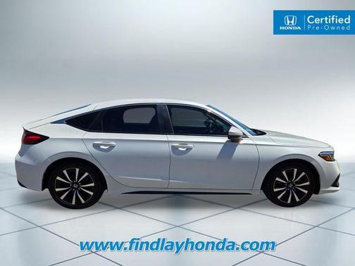 Platinum White Pearl 2024 Honda Civic EX-L