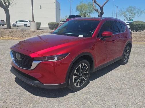 Soul Red Crystal Metallic 2022 Mazda CX-5 2.5 S Premium