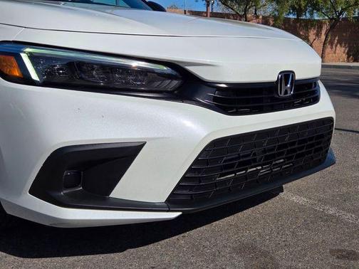 Platinum White Pearl 2024 Honda Civic Sport