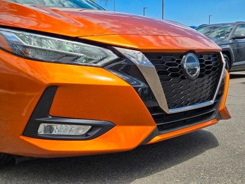 Orange 2020 Nissan Sentra SR