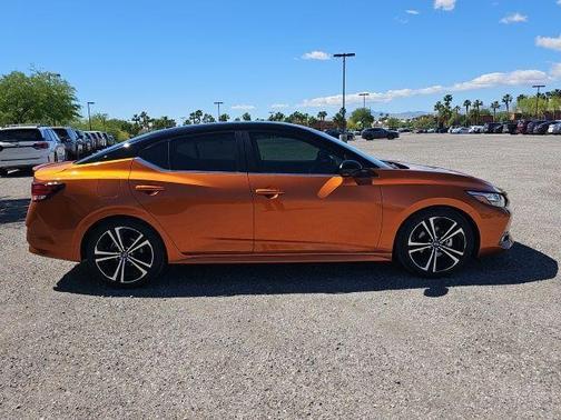 Orange 2020 Nissan Sentra SR