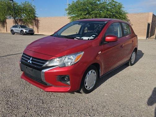 Infrared Metallic 2022 Mitsubishi Mirage ES