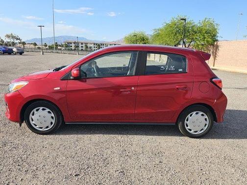 Infrared Metallic 2022 Mitsubishi Mirage ES