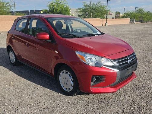 Infrared Metallic 2022 Mitsubishi Mirage ES