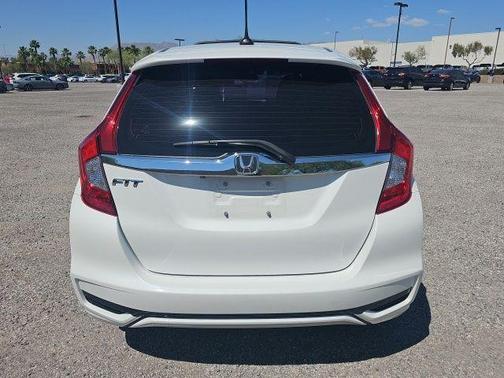 White Orchid Pearl 2018 Honda Fit EX