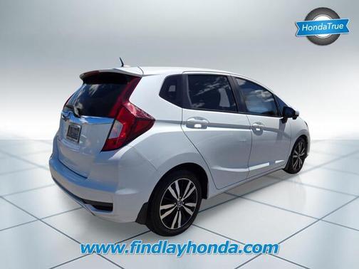 White Orchid Pearl 2018 Honda Fit EX
