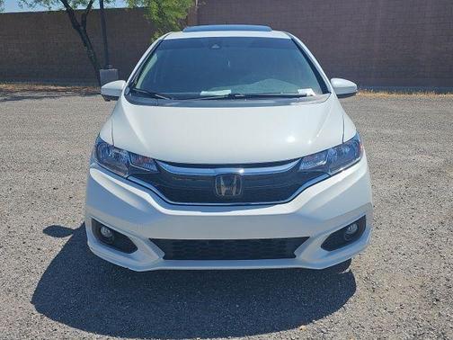 White Orchid Pearl 2018 Honda Fit EX