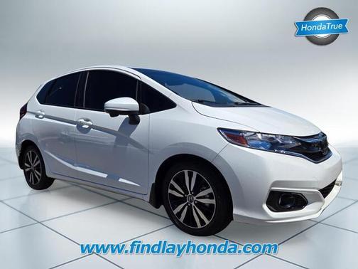 White Orchid Pearl 2018 Honda Fit EX