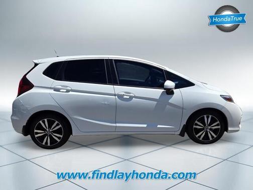 White Orchid Pearl 2018 Honda Fit EX
