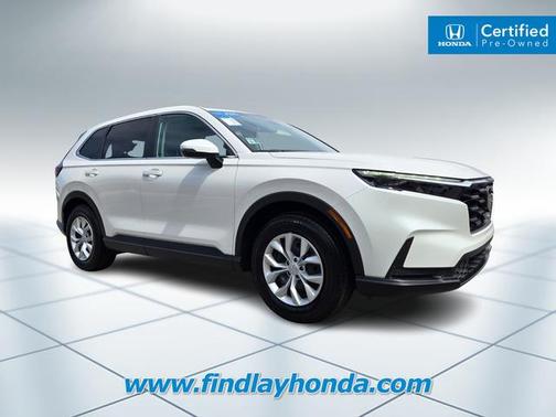 Platinum White Pearl 2025 Honda CR-V LX