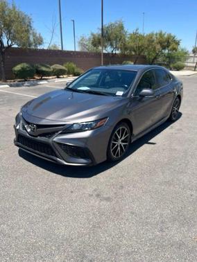 Predawn Gray Mica 2021 Toyota Camry SE