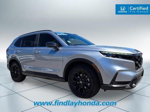 Lunar Silver Metallic 2024 Honda CR-V Hybrid Sport