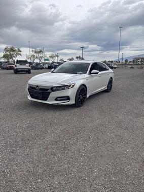 Platinum White Pearl 2019 Honda Accord Hybrid Touring