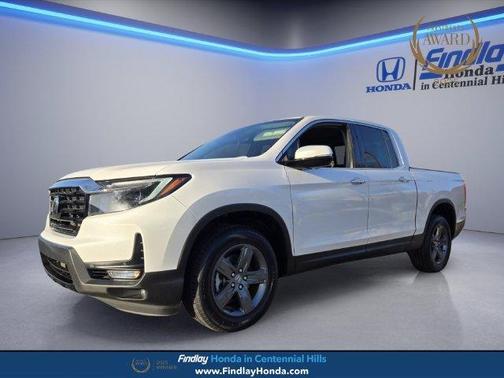 Platinum White Pearl 2023 Honda Ridgeline RTL-E