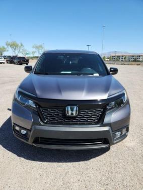 Modern Steel Metallic 2021 Honda Passport Sport