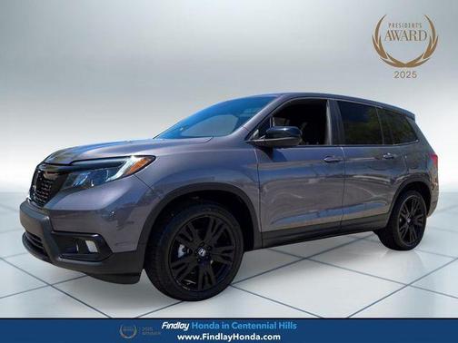 Modern Steel Metallic 2021 Honda Passport Sport