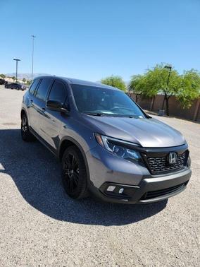 Modern Steel Metallic 2021 Honda Passport Sport