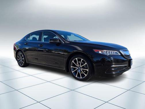 Crystal Black Pearl 2016 Acura TLX V6 Tech