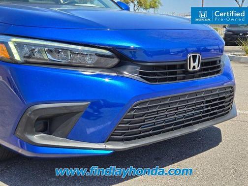 Aegean Blue Metallic 2023 Honda Civic EX