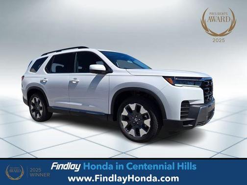 Platinum White 2026 Honda Pilot Elite