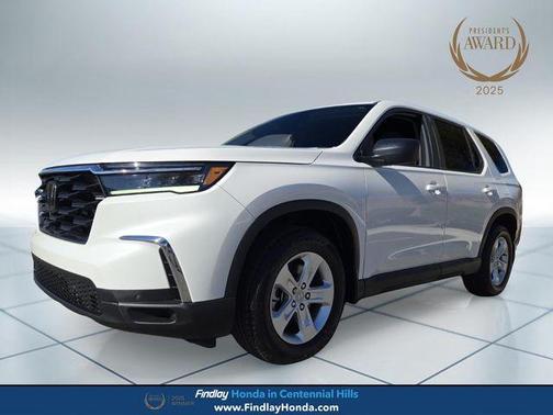 Platinum White Pearl 2023 Honda Pilot LX