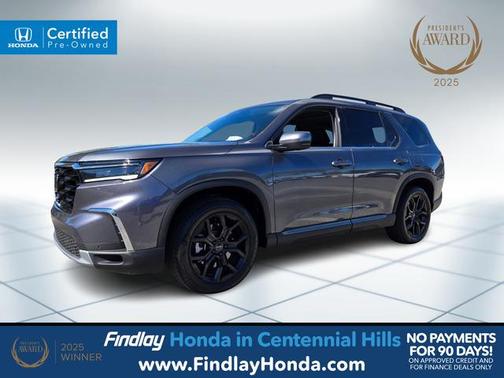 Modern Steel Metallic 2025 Honda Pilot Touring